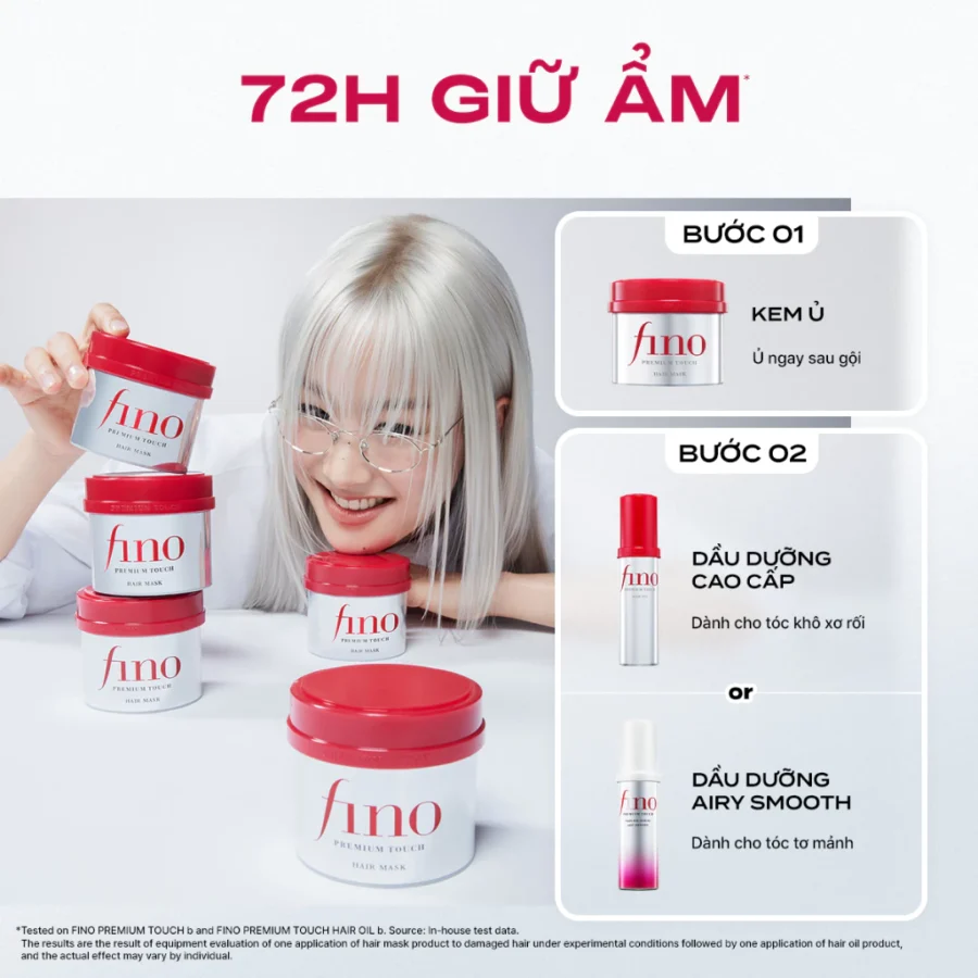 Kem Ủ Tóc Fino Premium Touch Cải Thiện Tóc Hư Tổn 230g 9 Kem ủ tóc Fino