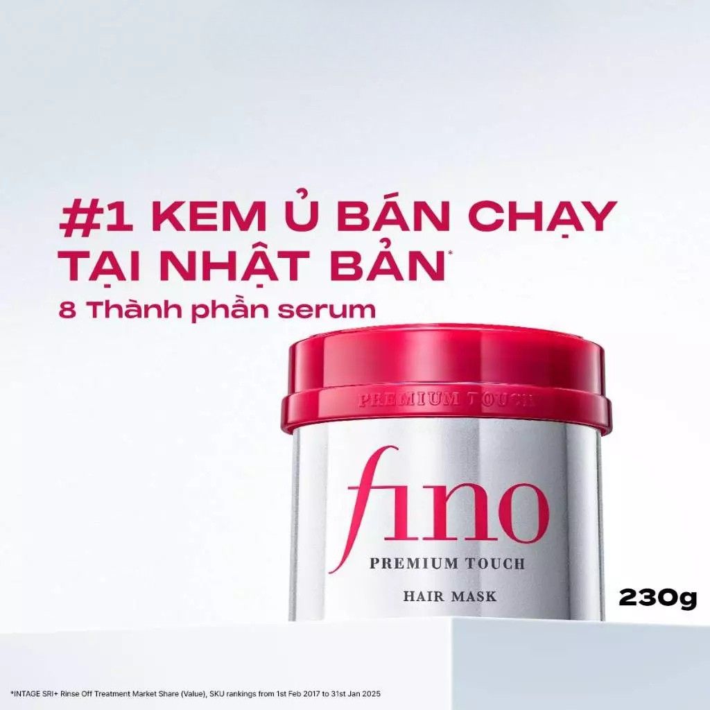Kem Ủ Tóc Fino Premium Touch Cải Thiện Tóc Hư Tổn 230g 2 Kem Ủ Tóc Fino Premium Touch Cải Thiện Tóc Hư Tổn 230g - Ảnh 2