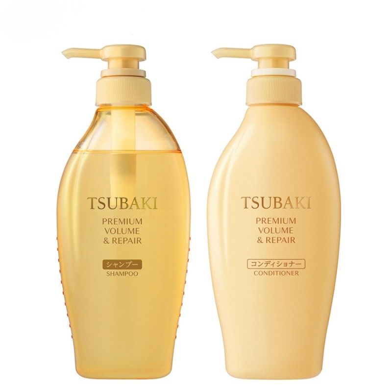 Bộ gội xả Tsubaki vàng