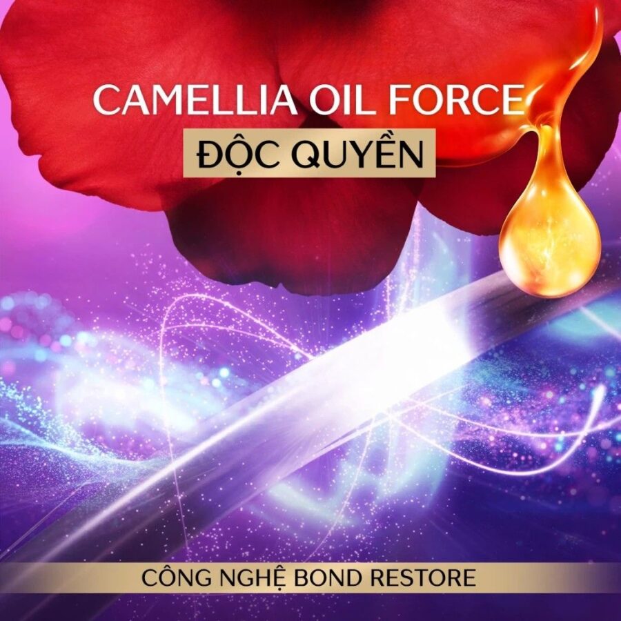 Bộ gội xả Tsubaki tím