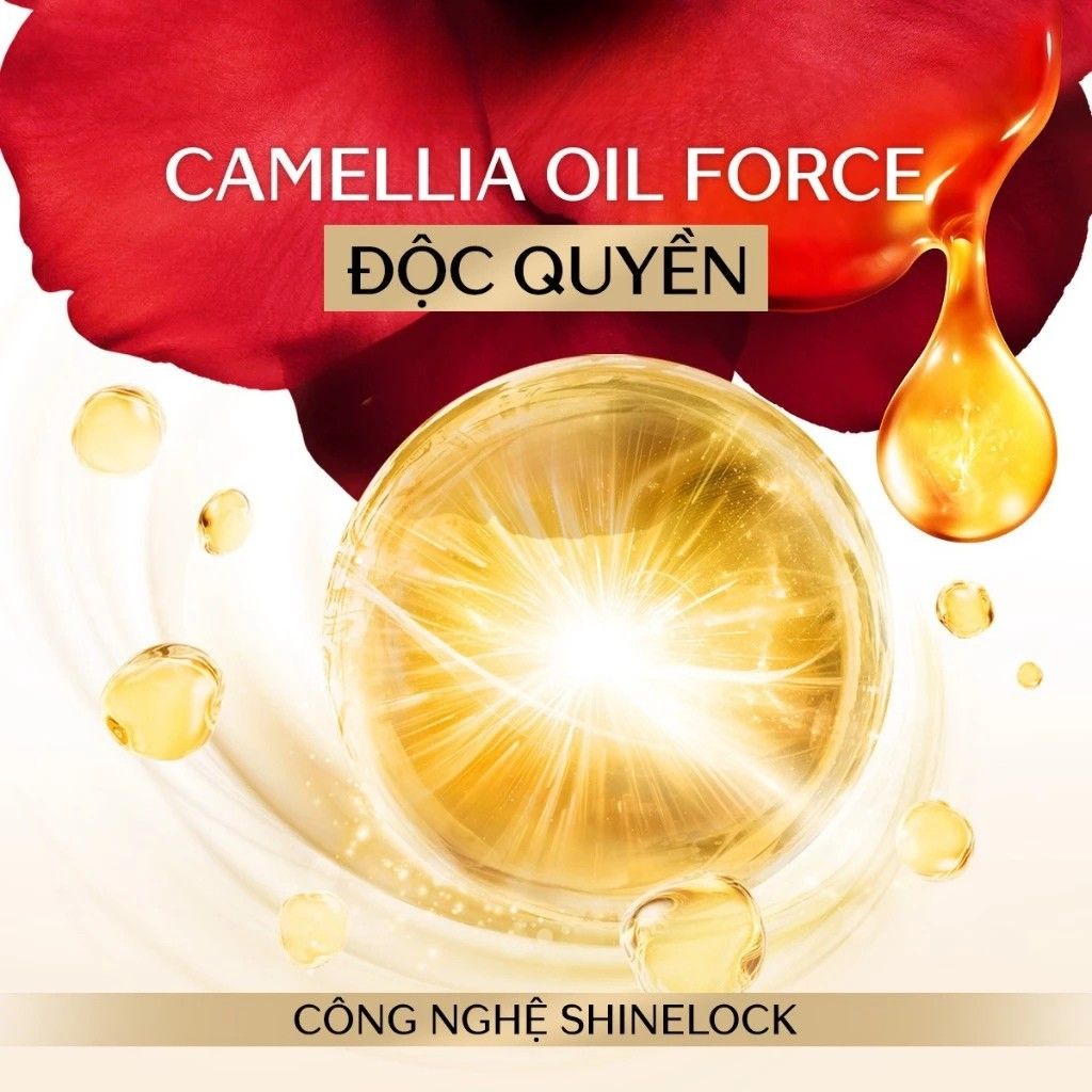 BỘ DẦU GỘI XẢ TSUBAKI PHỤC HỒI & BỒNG BỀNH PREMIUM VOLUME & REPAIR 450ML 5 Bộ gội xả Tsubaki vàng