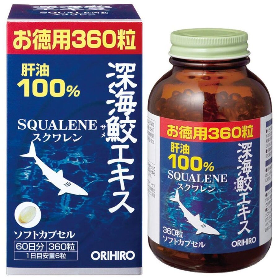 TPBVSK SỤN CÁ MẬP ORIHIRO DEEP SEA SHARK LIVER OIL EXTRACT 360