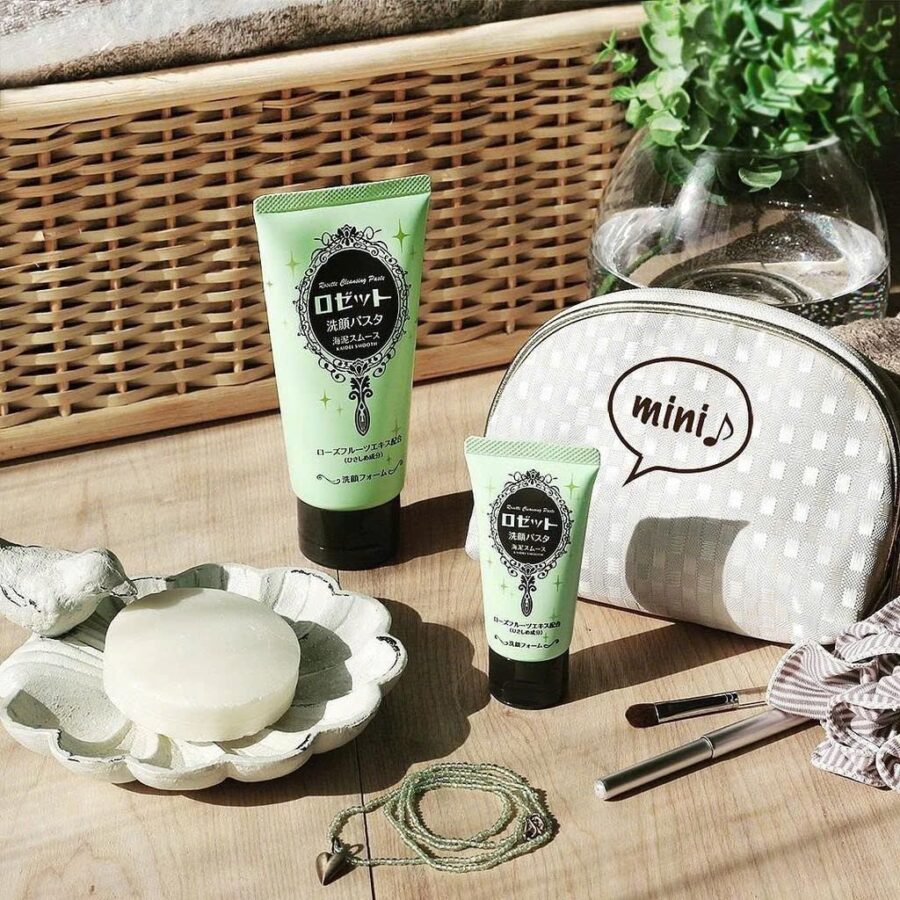 SỮA RỬA MẶT ROSETTE 80G XANH LÁ - SE KHÍT LỖ CHÂN LÔNG