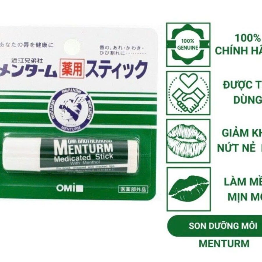 Son Dưỡng Môi OMI Nhật Bản Dưỡng Ẩm Mềm Mịn