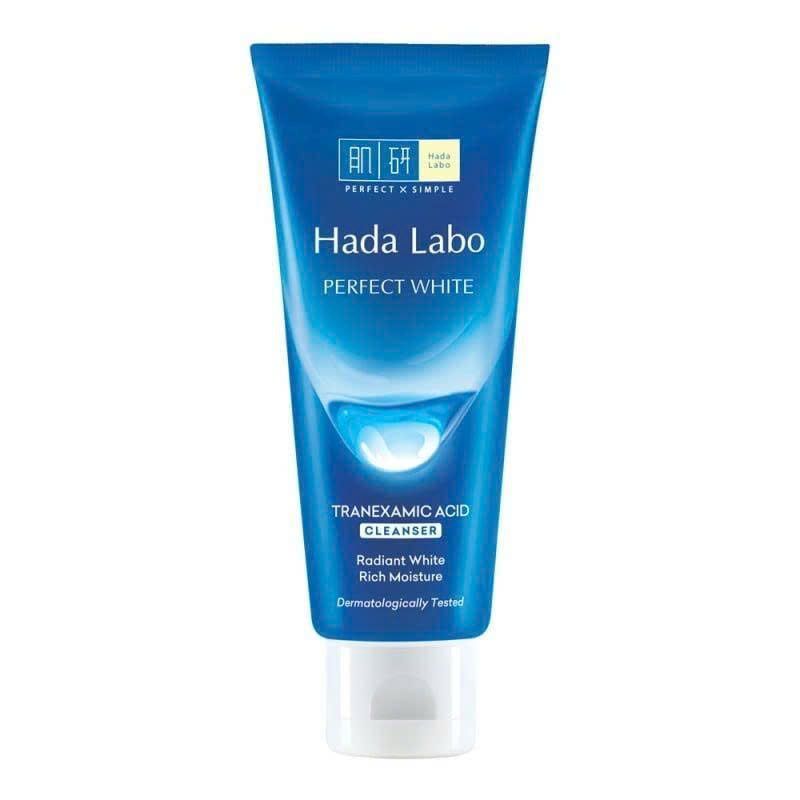 Sữa Rửa Mặt Hada Labo Perfect White Tranexamic Acid Cleanser Dưỡng Trắng 80G