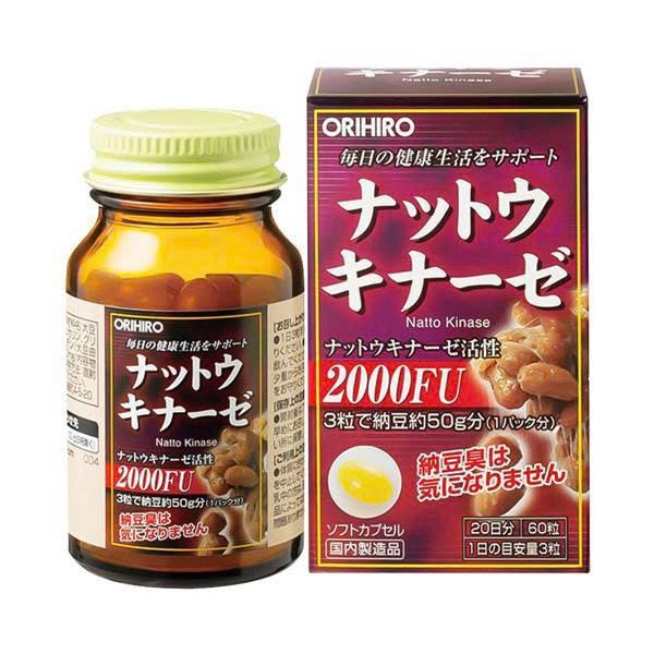 TPBVSK Viên Uống Orihiro Nattokinase 2000FU