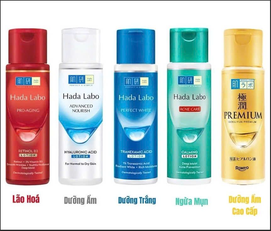 DUNG DỊCH HADA LABO DƯỠNG ẨM 170ML – Đủ Loại Cho Mọi Loại Da