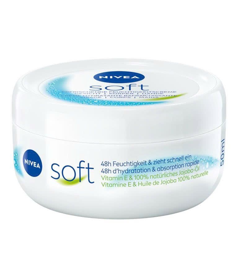 Kem Dưỡng Mềm Da NIVEA Soft Crème (50 ml) – Dưỡng Ẩm Mịn Màng