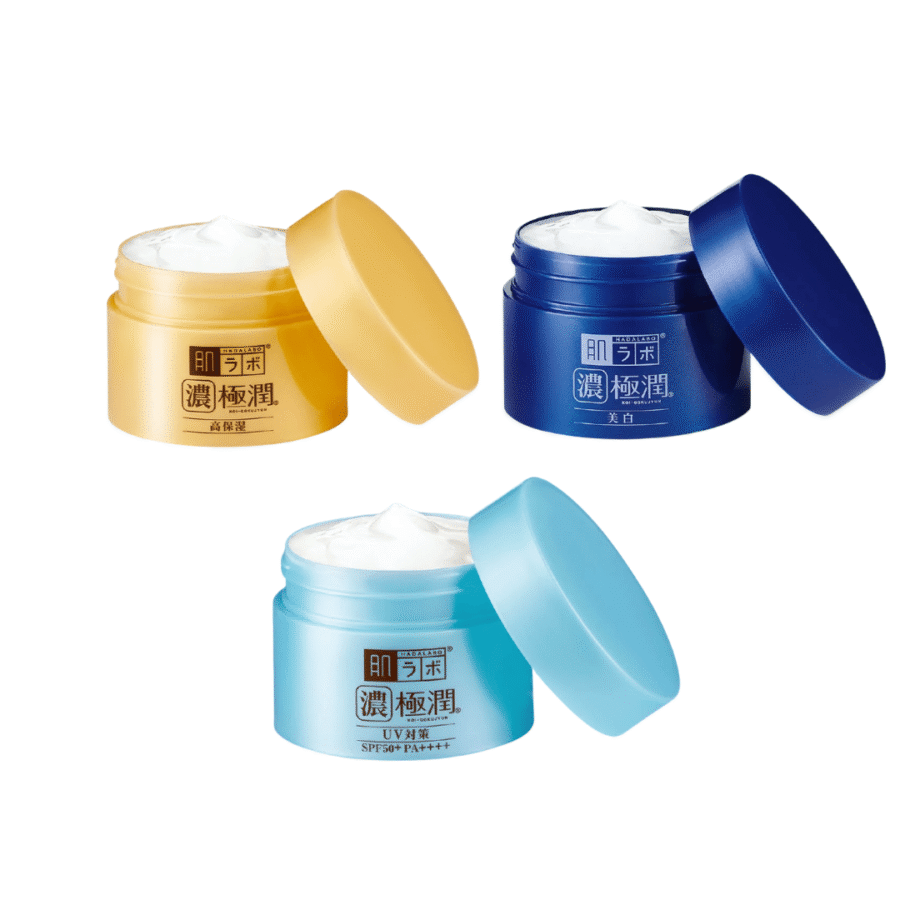 Kem dưỡng ẩm CAO CẤP chống nắng, làm trắng Hadalabo Koi-Gokujyun Premium 90g